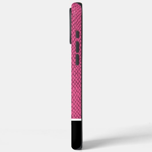 ピンク鮮やかの色合いを打ち立てるカタツムカキの質感 Case-Mate iPhoneケース (裏面 / 左)