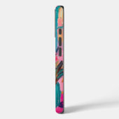 ピンク鮮やかの花の花瓶 Case-Mate iPhoneケース (裏面 / 左)