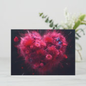 ピンク鮮やかハートバースト シーズンカード (スタンド正面)