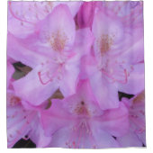 ピンク鮮やかフローラシャワーカーテン シャワーカーテン (正面)