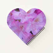 ピンク鮮やかフローラノート ノートブック (裏面)