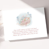 ピンク鯨クラゲのベビー エンクロージャーカード