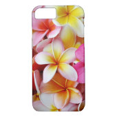 ピンク黄色の白の混合プルメリア花 Case-Mate iPhoneケース (裏面)