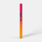 ピンク黄色グラデーション SAMSUNG GALAXYケース (右側面)