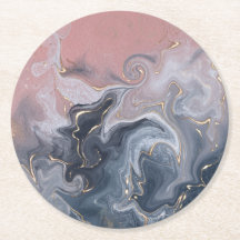 ピンク黒グレー装飾水カラー大理石