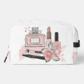 ピンク10代のと白のガールコスメ ドップキット (裏面)