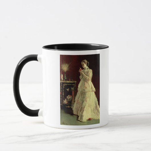 ピンク1867年の女性 マグカップ (左)