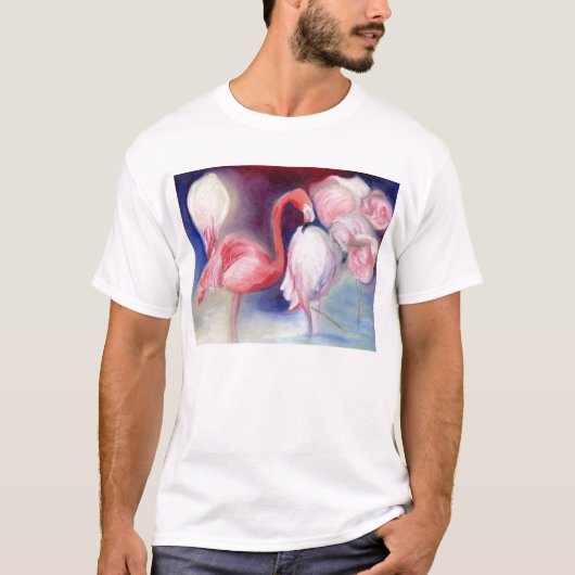ピンク2012年でかわいらしい Tシャツ (正面)