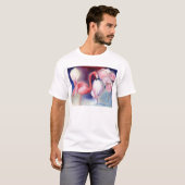 ピンク2012年でかわいらしい Tシャツ (正面フル)