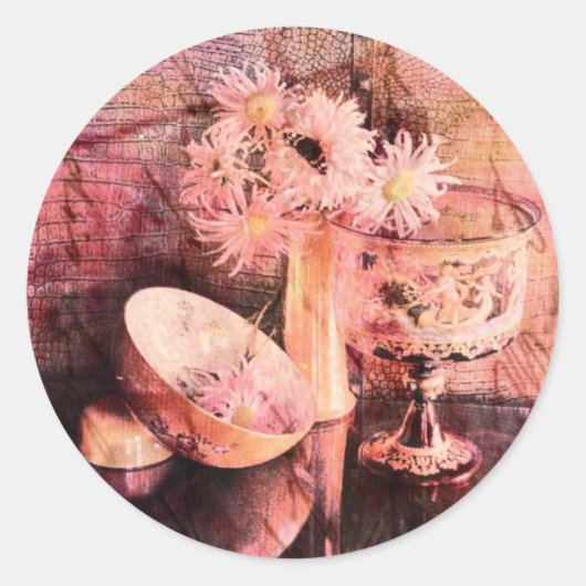 ピンク2 ラウンドシール (正面)