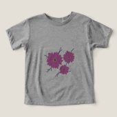 ピンク3花 (デザイン正面)