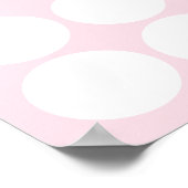 ピンク30の理由私たちはあなたを愛する誕生日記念 ポスター (角)