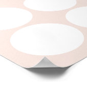 ピンク30の理由私たちはあなたを愛する誕生日記念 ポスター (角)