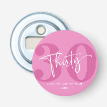 ピンク30歳の誕生日パーティーギフト