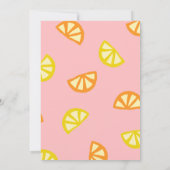 ピンク30歳の誕生日メキシカンアディオス20代パーティー 招待状 (裏面)