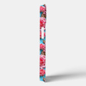 ピンク3Dバラ Case-Mate iPhoneケース (裏面 / 右)