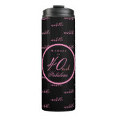 ピンク40と素晴らしい誕生日 タンブラー (正面)