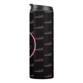 ピンク40と素晴らしい誕生日 タンブラー (回転右)