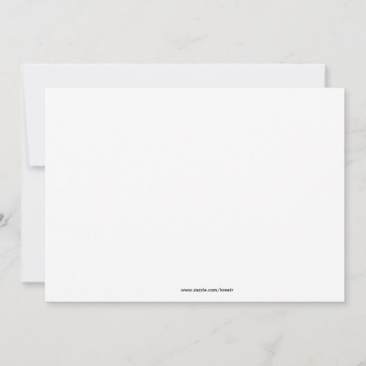 ピンク40th誕生日招待状 招待状 (裏面)