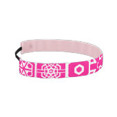 ピンク4 Reneeを揺すろう アスレチックヘッドバンド (左)