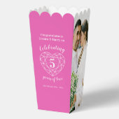 ピンク5周年記念結婚のトルマリン2枚 フェイバーボックス (正面)