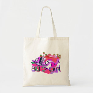 ピンク80の少女 トートバッグ