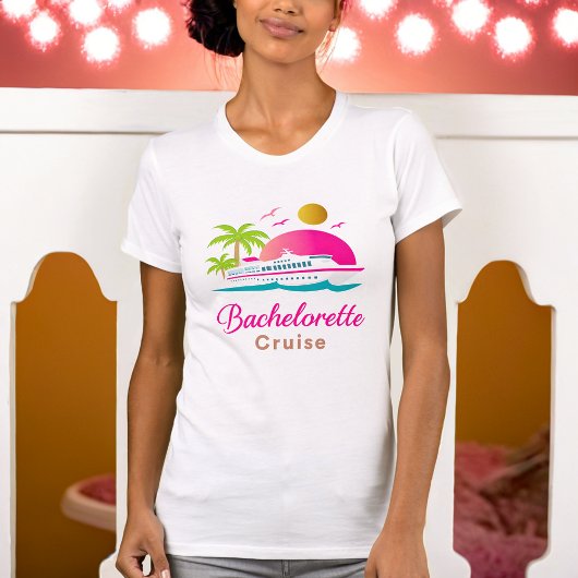 ピンク おしゃれな ブライズパーティー Tシャツ