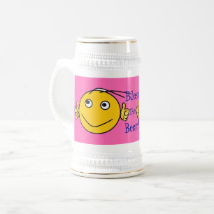 ピンク – おもしろい賛美このビールマグ! ビールジョッキ