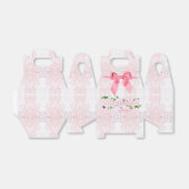 ピンク お祝い事全般に使えるギフトボックス フェイバーボックス (折り畳みなし)