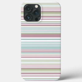 ピンク+アクア+ミント+春の雨+マーブルのストライプ iPhone 13 PRO MAXケース