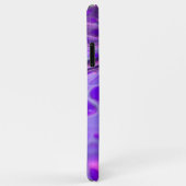 ピンク アクリル パープル、流動的なアート ペイント マーブル Case-Mate iPhoneケース (裏面/右)