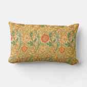 ピンク・アンド・バラ:ウィリアム・モリス著 ランバークッション (裏面)