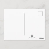 ピンク&イエローエレガントファッションリージェンシーフランスのガウン ポストカード (裏面)