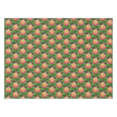 ピンク&イエローダリア テーブルクロス (正面(横))