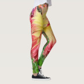 ピンク&イエローダリア レギンス (右)