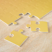 ピンク&イエローフローラハートパズル ジグソーパズル (側面)