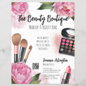 ピンク・ウォーター・カラー・メイクアップ・アーティスト チラシ (正面)