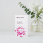 ピンク·ウォーター·リリー·コーリング·カード コーリングカード (スタンド正面)