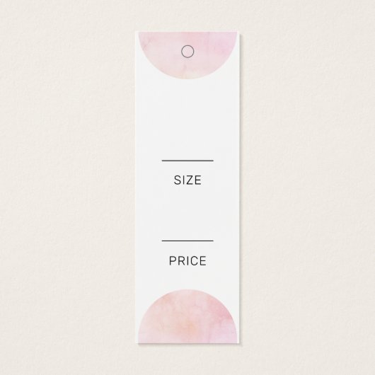 ピンク・ウモダンォーターカラーソーシャルメディア・プライスラベル (裏面)
