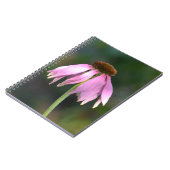 ピンク・エキナセアの花写真 ノートブック (左側)