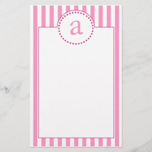 ピンク（エミーのコレクション） 便箋 (正面)