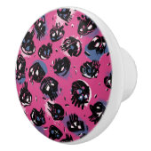 ピンク，エモ，スカル，ホーム&リビング，ホームデコル，ホーム セラミックノブ (右)