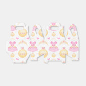 ピンク&エレガント金ゴールドウォーターカラープリンセスティアラ フェイバーボックス (折り畳みなし)