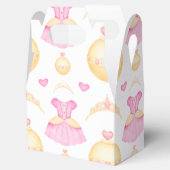 ピンク&エレガント金ゴールドウォーターカラープリンセスティアラ フェイバーボックス (オープン)