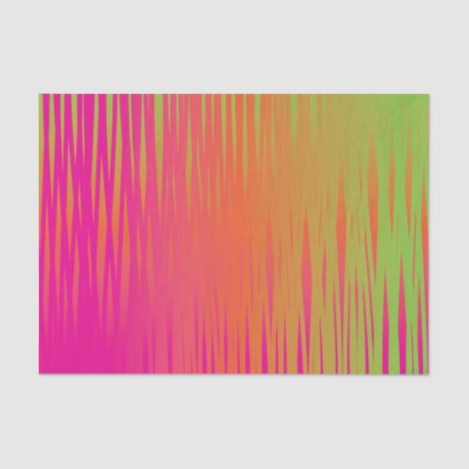 ピンク、オレンジおよびライムグリーンの走り書きの効果 薄葉紙 (正面)