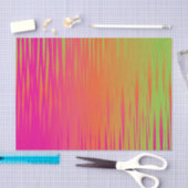 ピンク、オレンジおよびライムグリーンの走り書きの効果 薄葉紙 (クラフト)