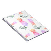 ピンク&オレンジのパイナップル ノートブック (右側)