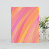 ピンク、オレンジ、イエローのスクラップブック作りクラフト紙 (スタンド正面)