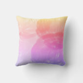 ピンク・オレンジ クッション (裏面)