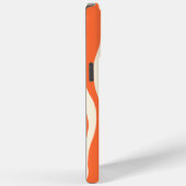 ピンク、オレンジ、クリームのエブ・アンド・フロー Case-Mate iPhoneケース (裏面 / 右)